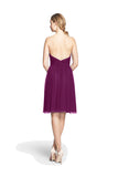 Knee-Length CASS dress Size 14 from Gather & Gown -Available in Heather or Framboise Colors
