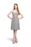 Mid-Length CASS dress from Gather & Gown- Available in Cobalt Blue and Dove