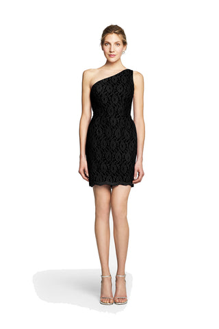 Taylor Dress Size 6 from Gather & Gown- Available in black and framboise