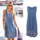 O-neck Casual Summer Dress